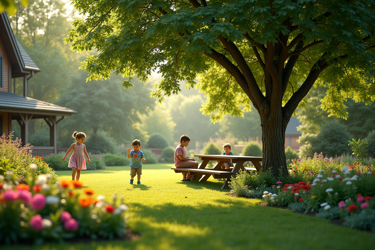 jardin convivial