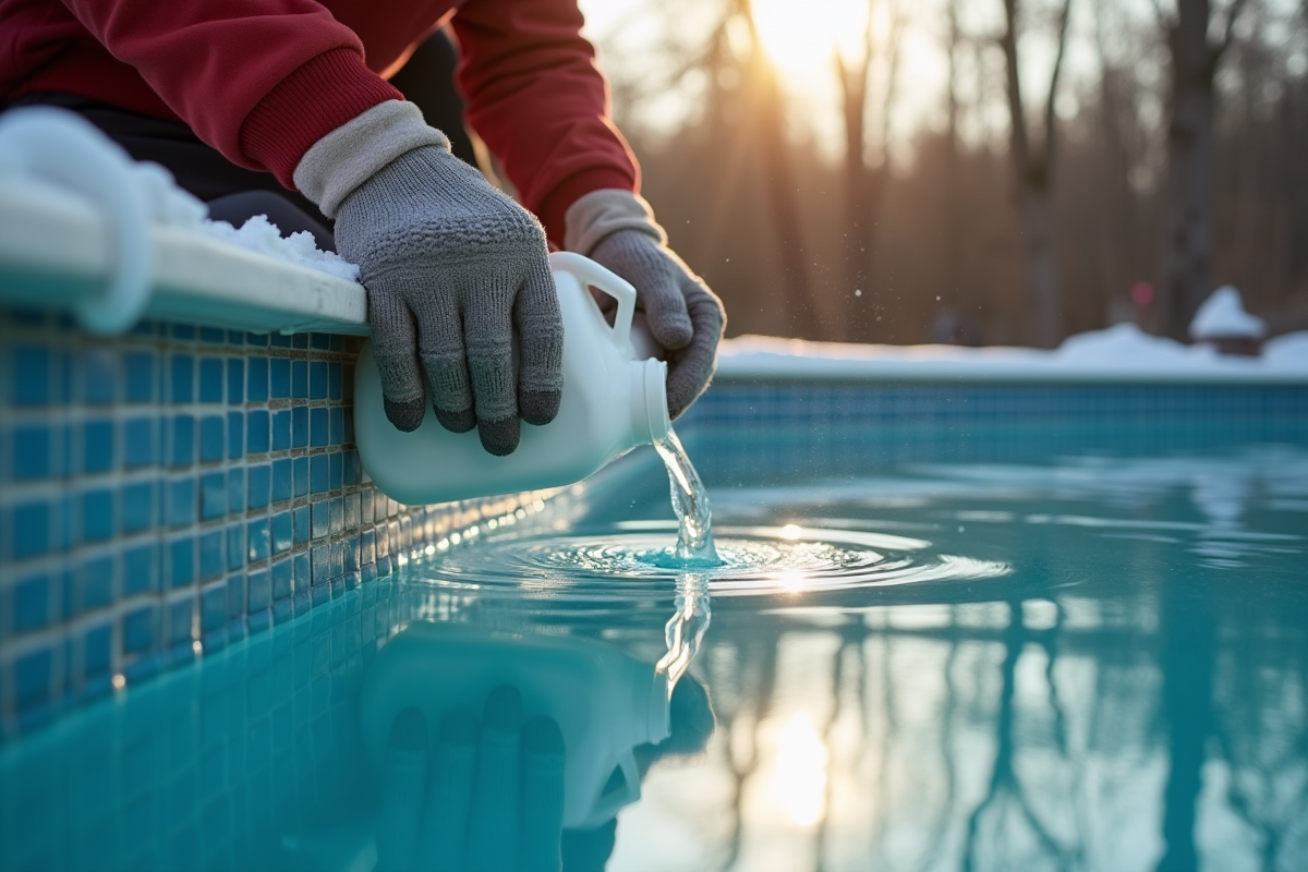 piscine hiver