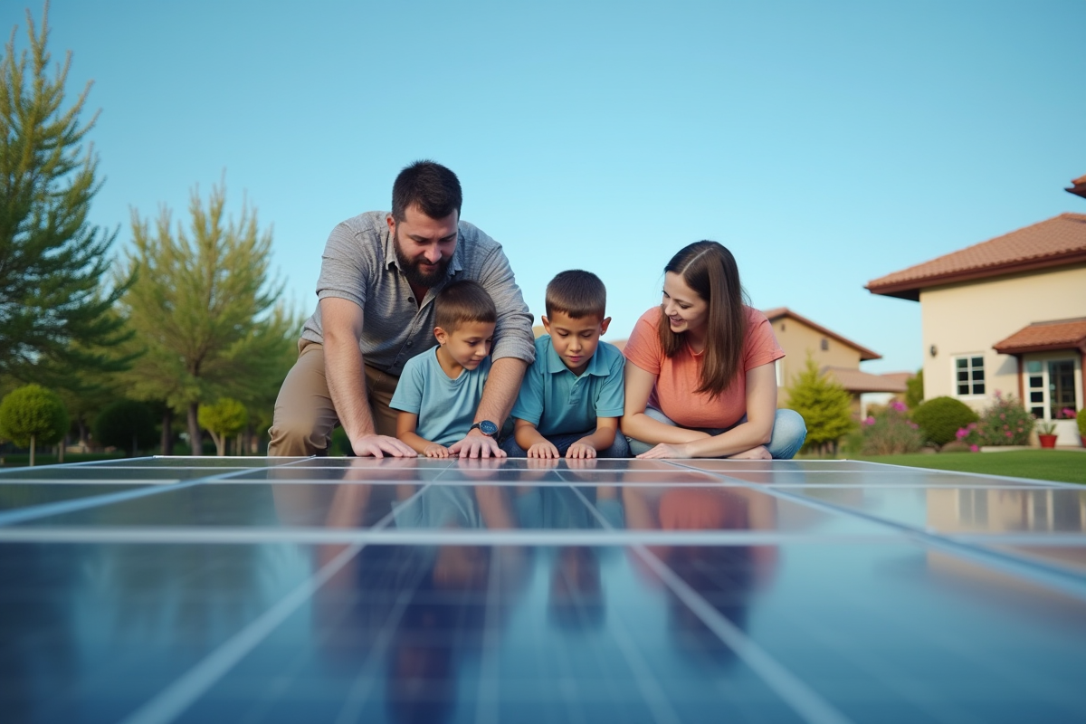 panneaux solaires