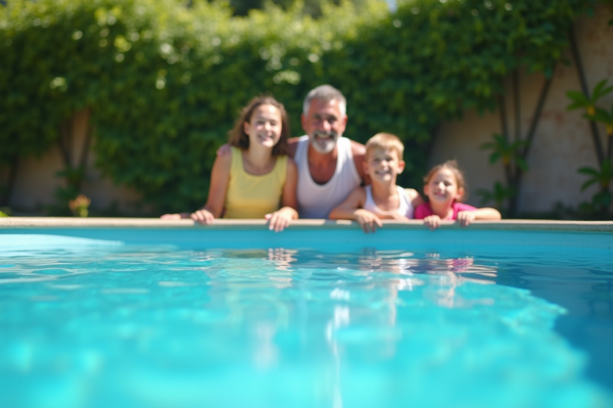 piscine algues